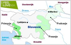 Slovenië wijngebieden